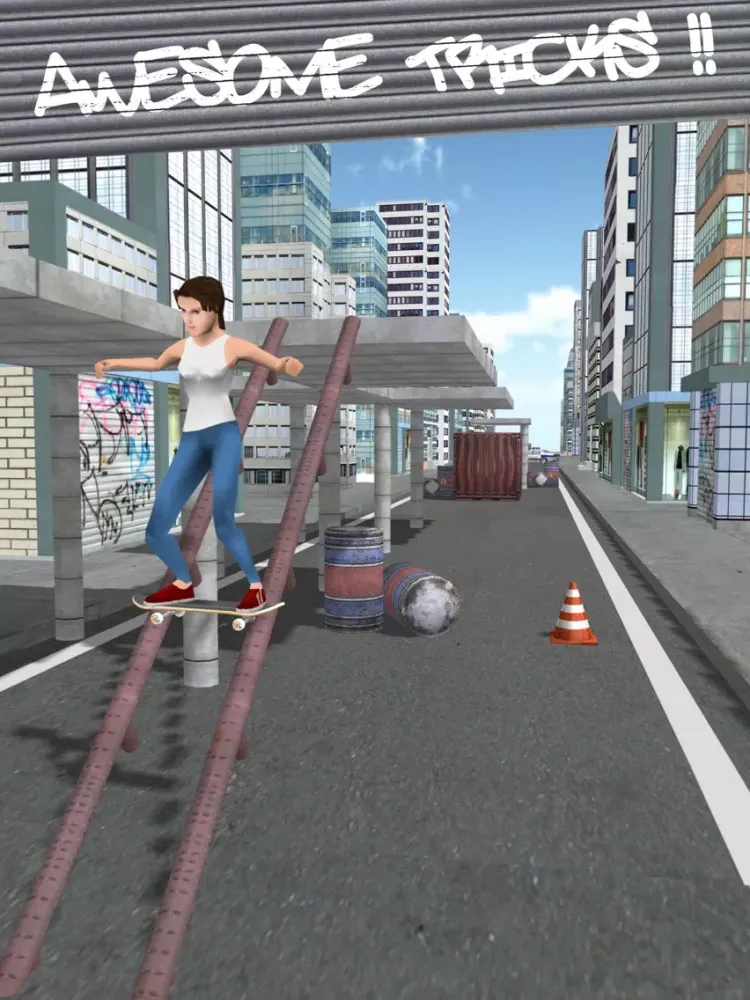Skate Park Xtreme Ollie Tricks iPad 應用截圖