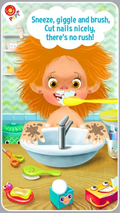ภาพหน้าจอของ Pepi Bath 2