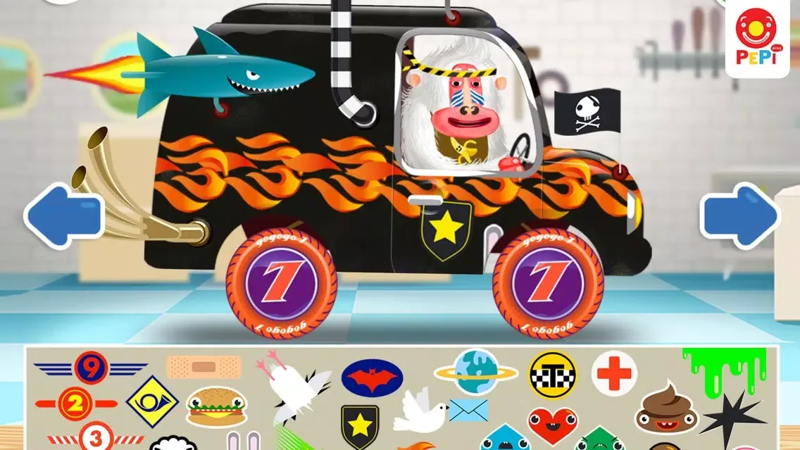 Zrzuty ekranu Pepi Garage