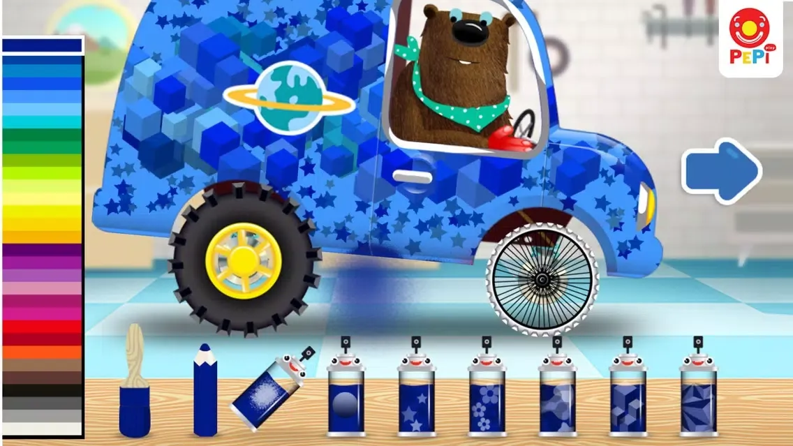 Zrzuty ekranu Pepi Garage