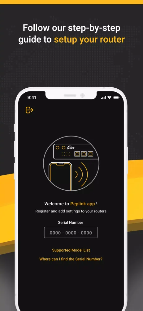 Screenshot di Peplink