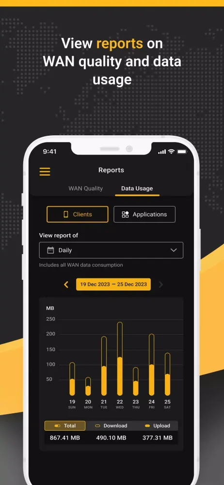 Screenshot di Peplink