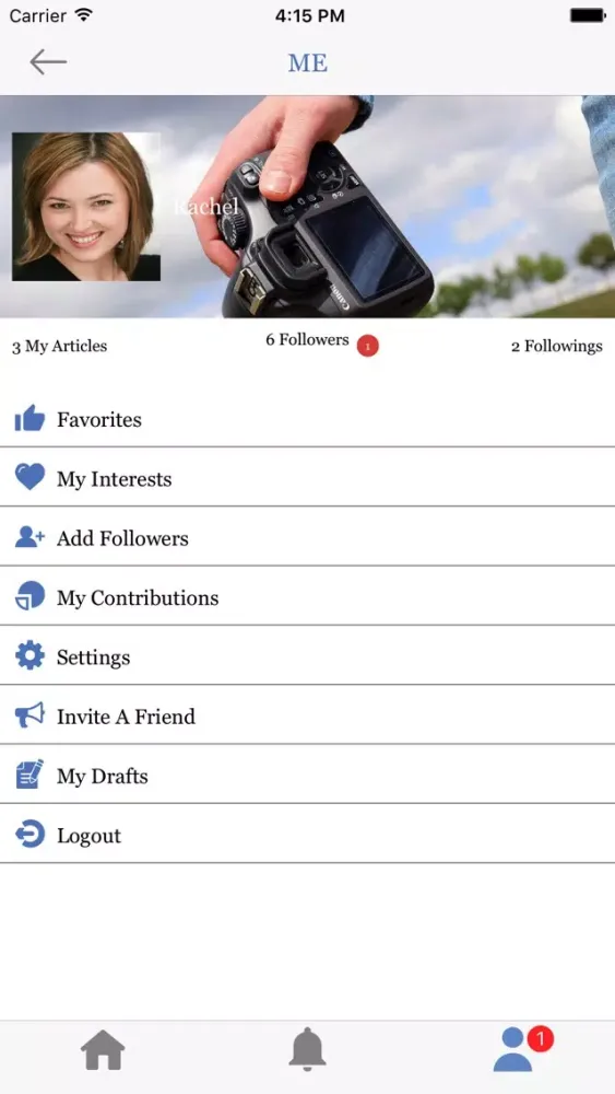 Pepoolar–Read & Write Articles Screenshots