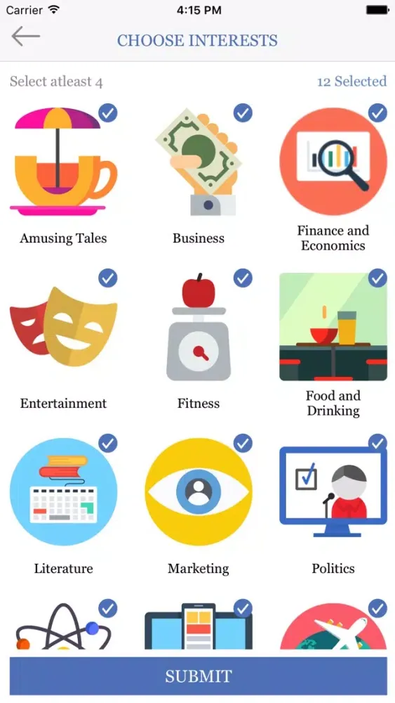 Pepoolar–Read & Write Articles Screenshots