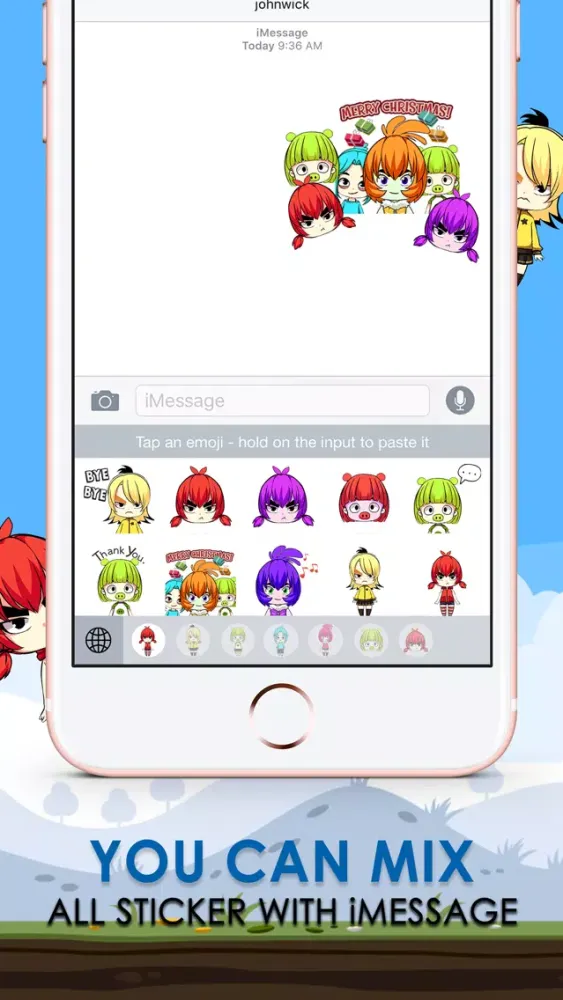 Birds Emoji Stickers Keyboard Themes ChatStick应用截图