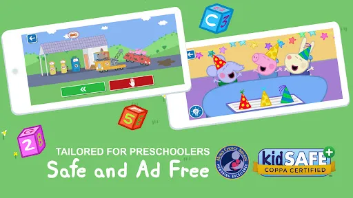 Capturas de tela do World of Peppa Pig: Kids Games