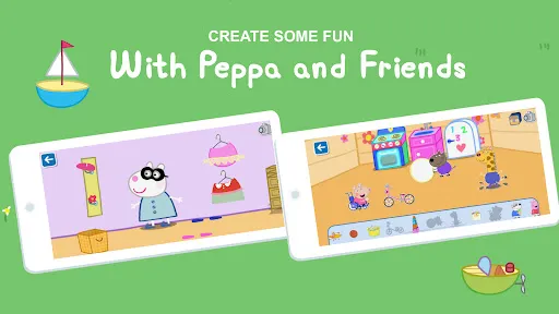 Capturas de tela do World of Peppa Pig: Kids Games