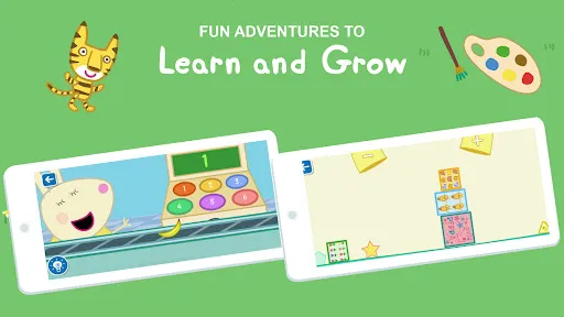 Capturas de tela do World of Peppa Pig: Kids Games