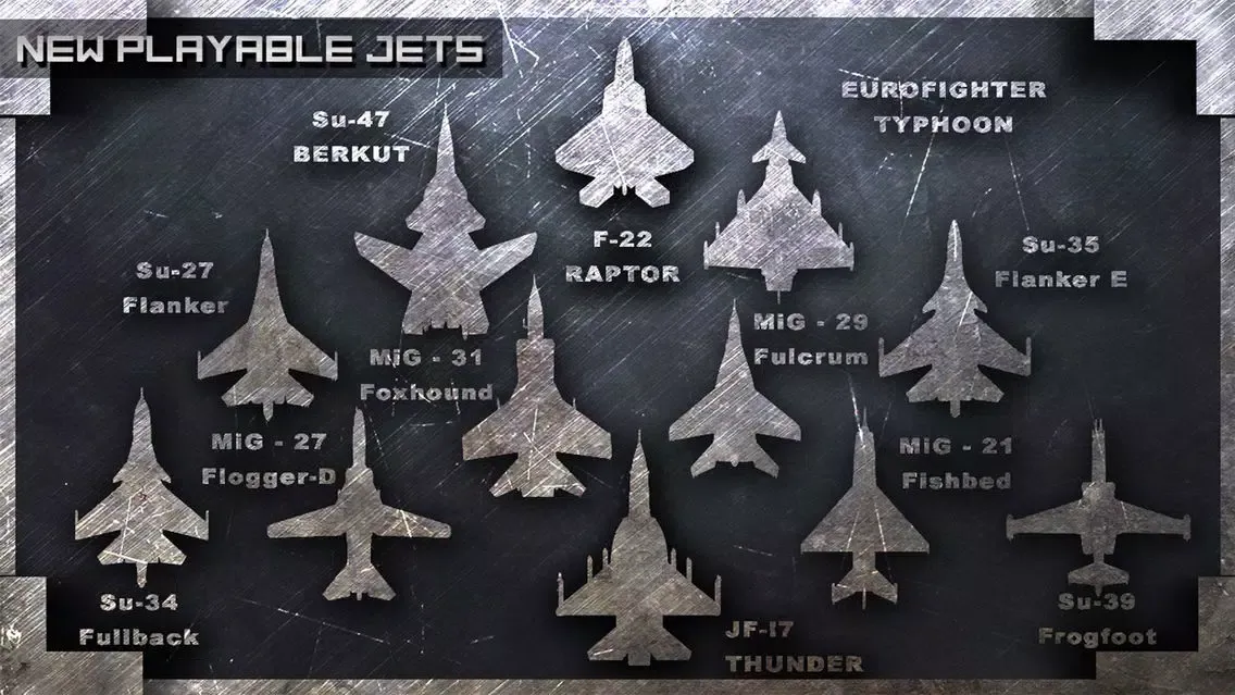 Thunder Rider - Jet Flight Ekran Görüntüleri
