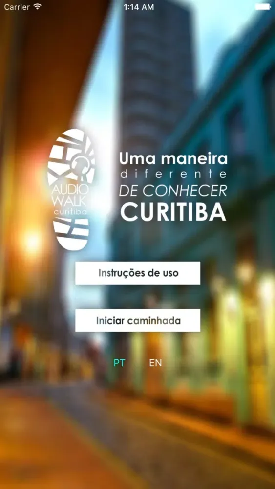 Curitiba AudioWalk Ekran Görüntüleri