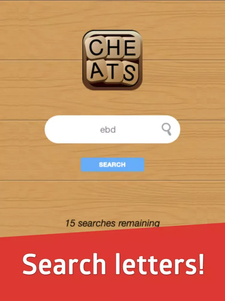 Tangkapan skrin Answers for Word Link Cheat iPad 