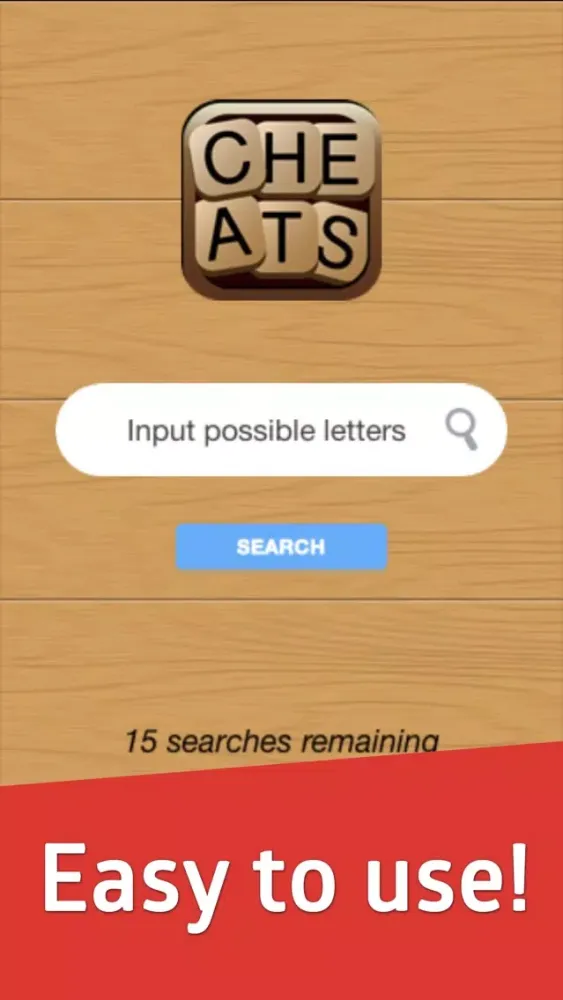 Tangkapan skrin Answers for Word Link Cheat