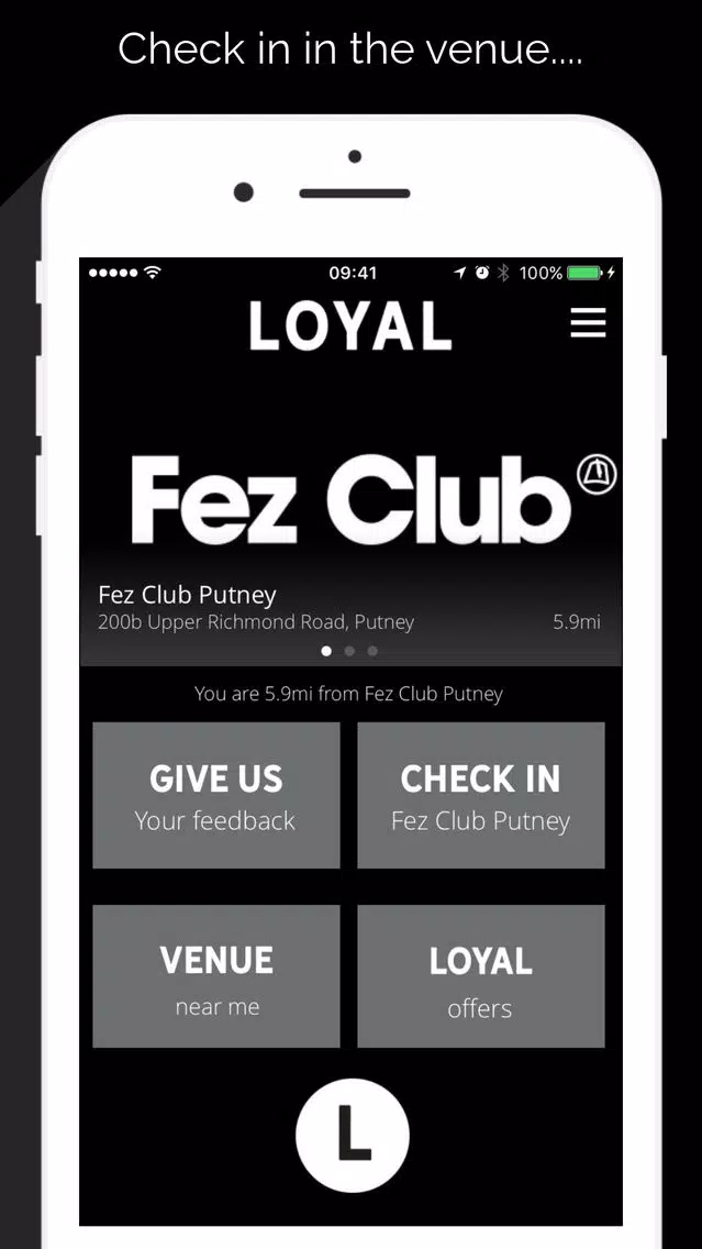 Tangkapan skrin The Loyal App