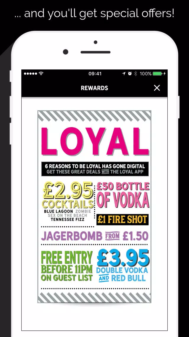 Tangkapan skrin The Loyal App