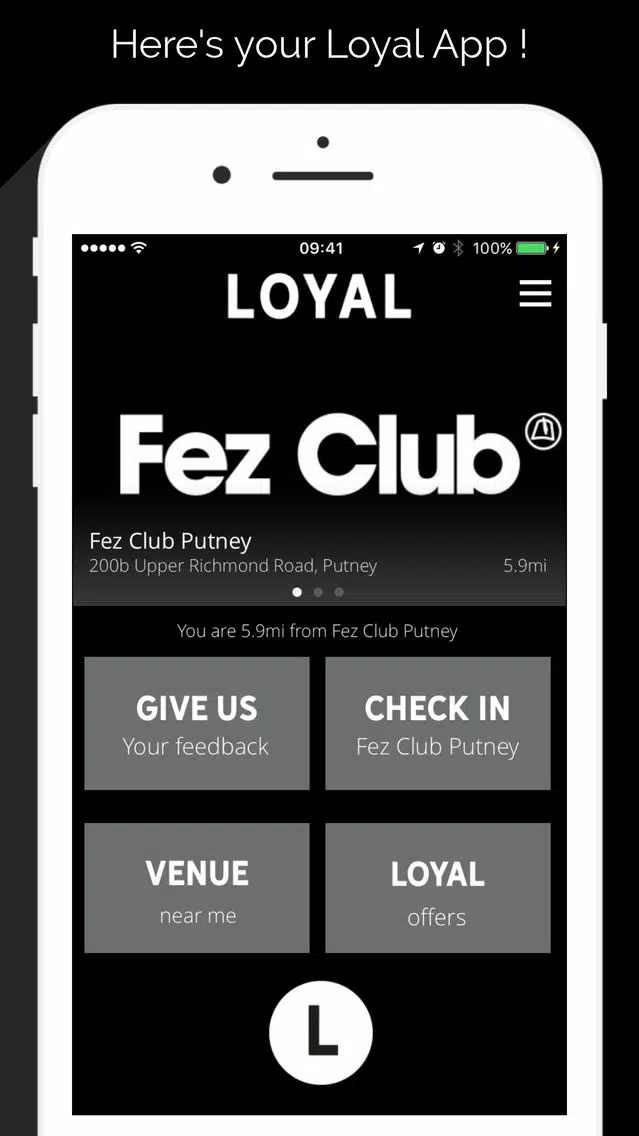 Tangkapan skrin The Loyal App