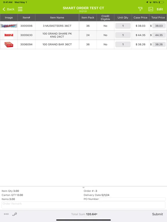 NCD SMART ORDER iPad  স্ক্রিনশট