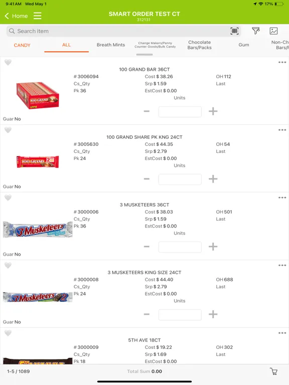 NCD SMART ORDER iPad  স্ক্রিনশট
