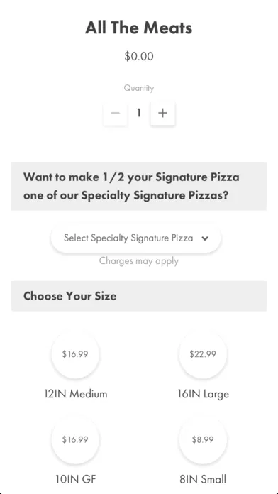 Capturas de tela do Pepperoni's Pizza