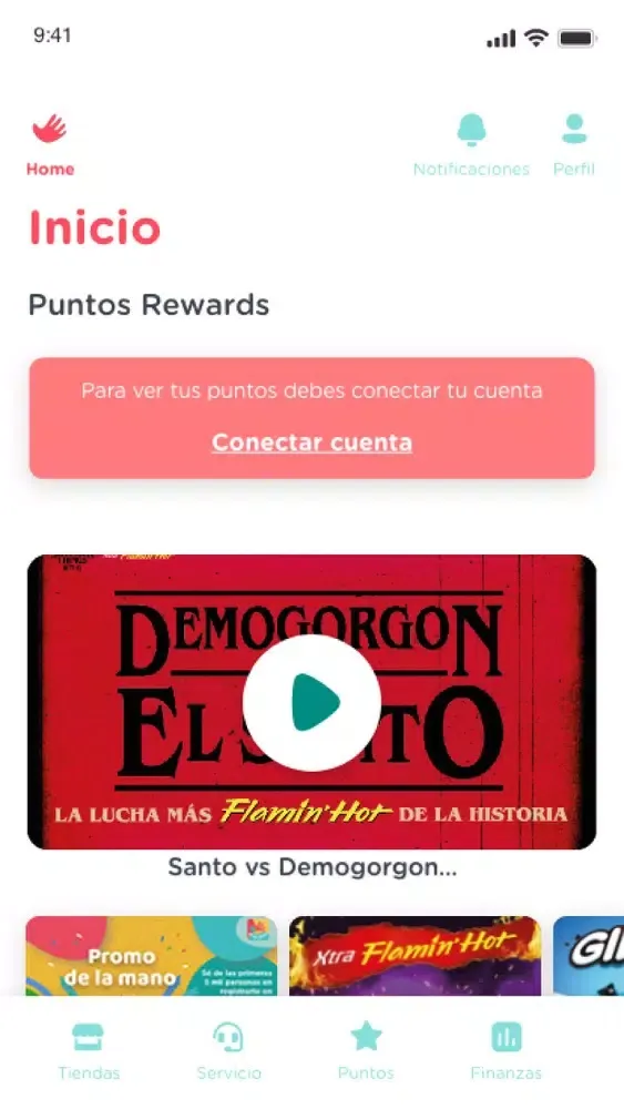 Tangkapan layar De La Mano by PepsiCo