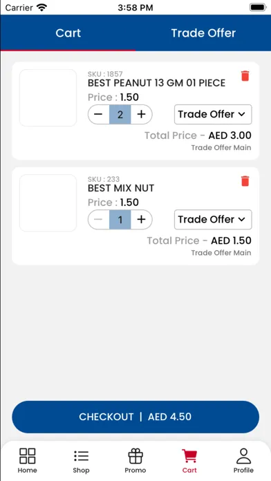 Ảnh chụp màn hình của Pepsidrc B2B App