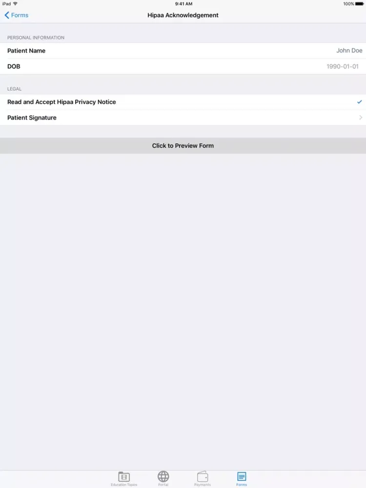 MyCare by Pep Talk Health iPad  Ekran Görüntüleri
