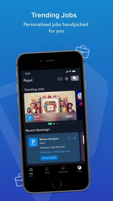 Capturas de pantalla de Pepul-Social Network app