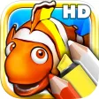 Coloring books for toddlers HD - Colorize ocean animals and fish Coloring books for toddlers HD - Colorize ocean animals and fish