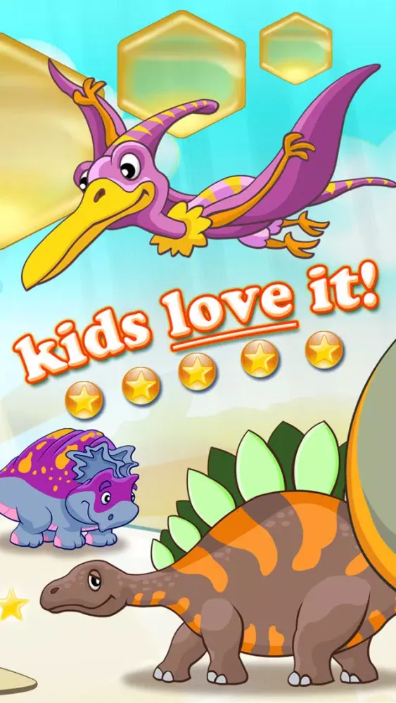 Tangkapan skrin Dinosaurs walking with fun HD jigsaw puzzle XL