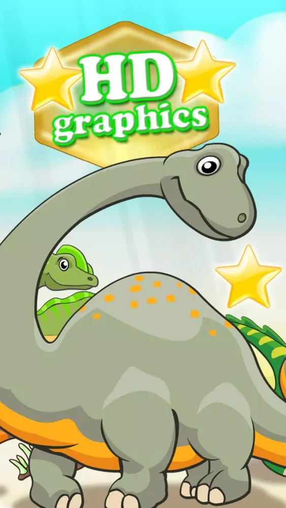 Tangkapan skrin Dinosaurs walking with fun HD jigsaw puzzle XL