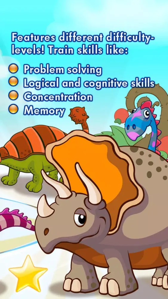 Tangkapan skrin Dinosaurs walking with fun HD jigsaw puzzle XL