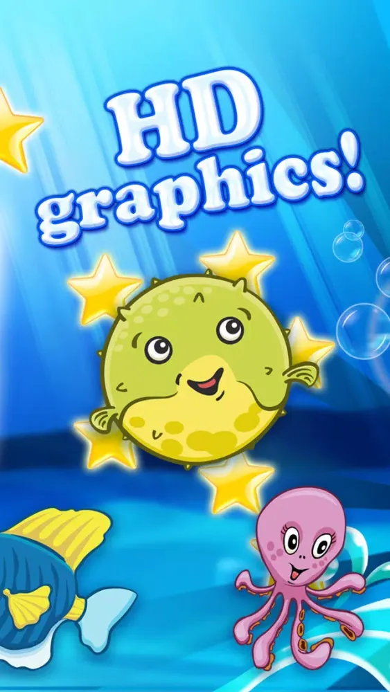 Ảnh chụp màn hình của Memo pairs puzzle ocean animals for toddlers