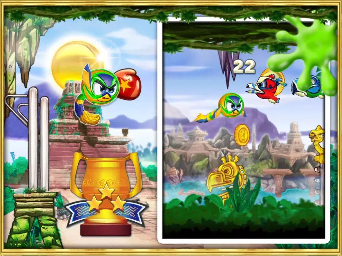 Tangkapan skrin Peppy football Rio iPad 