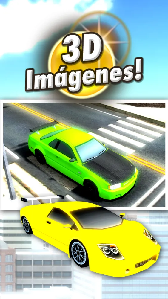 Traffic racers 3D jigsaw puzzles for toddlers, kids and teenagers with muscle cars, street rod and a classic car puzzle Screenshots