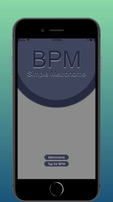 Zrzuty ekranu BPM: Simple Metronome