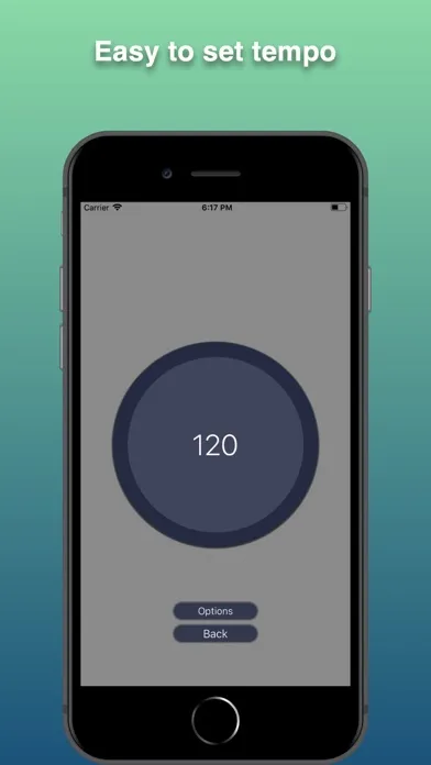 Zrzuty ekranu BPM: Simple Metronome