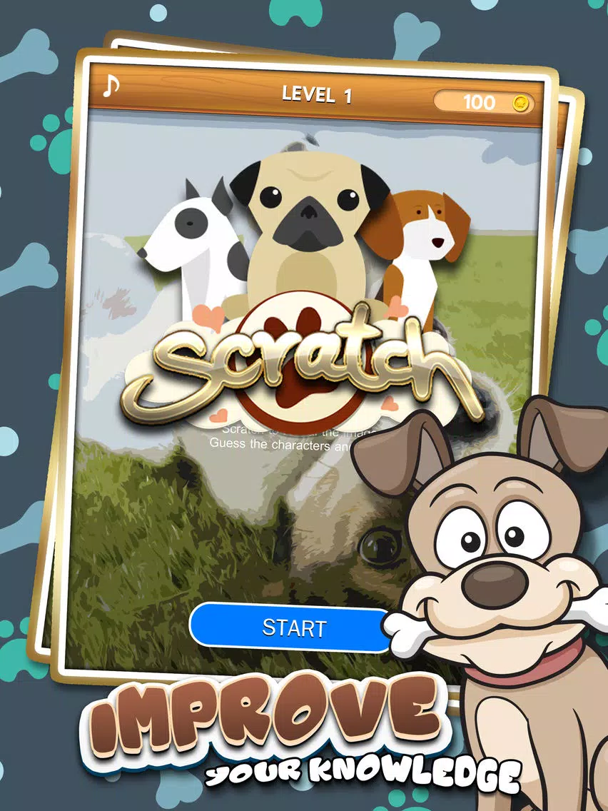 Captures d'écran de Scratch the Dog Image Games iPad 