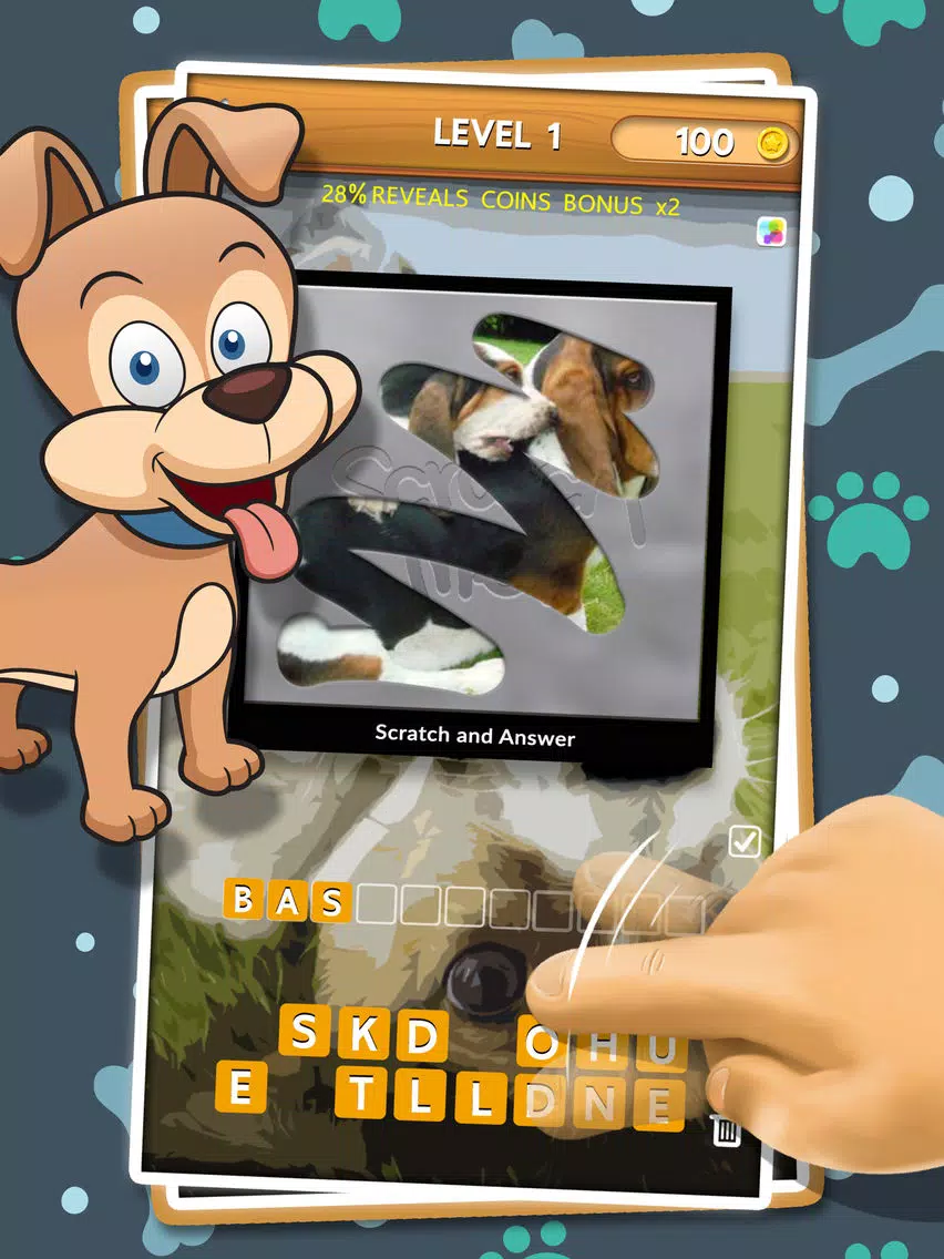 Captures d'écran de Scratch the Dog Image Games iPad 