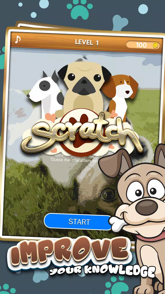 Captures d'écran de Scratch the Dog Image Games