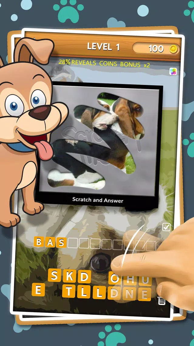 Captures d'écran de Scratch the Dog Image Games