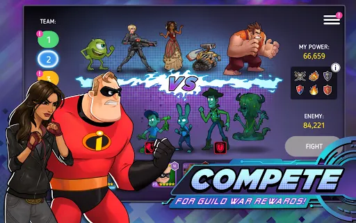 Disney Heroes: Battle Mode Screenshots