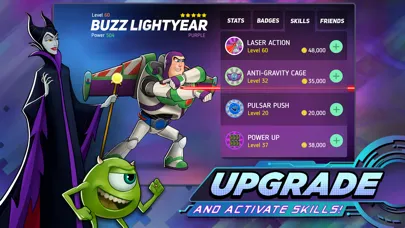 Captures d'écran de Disney Heroes: Battle Mode