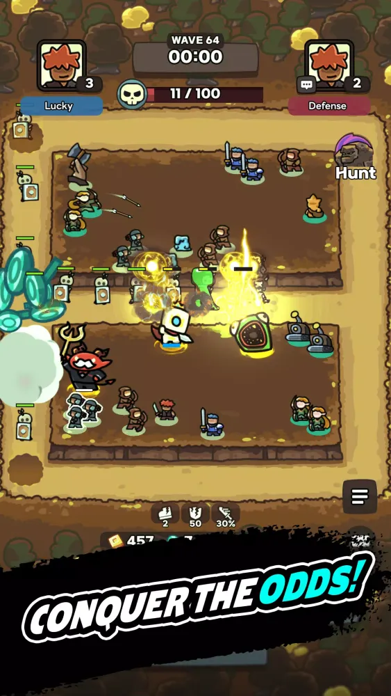 Tangkapan layar Lucky Defense
