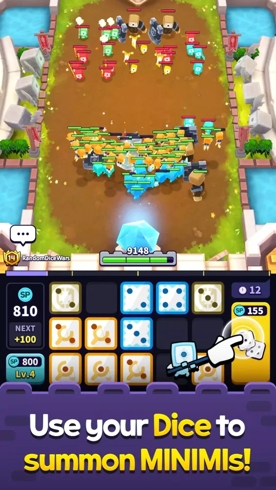 Capturas de tela do Random Dice: Wars