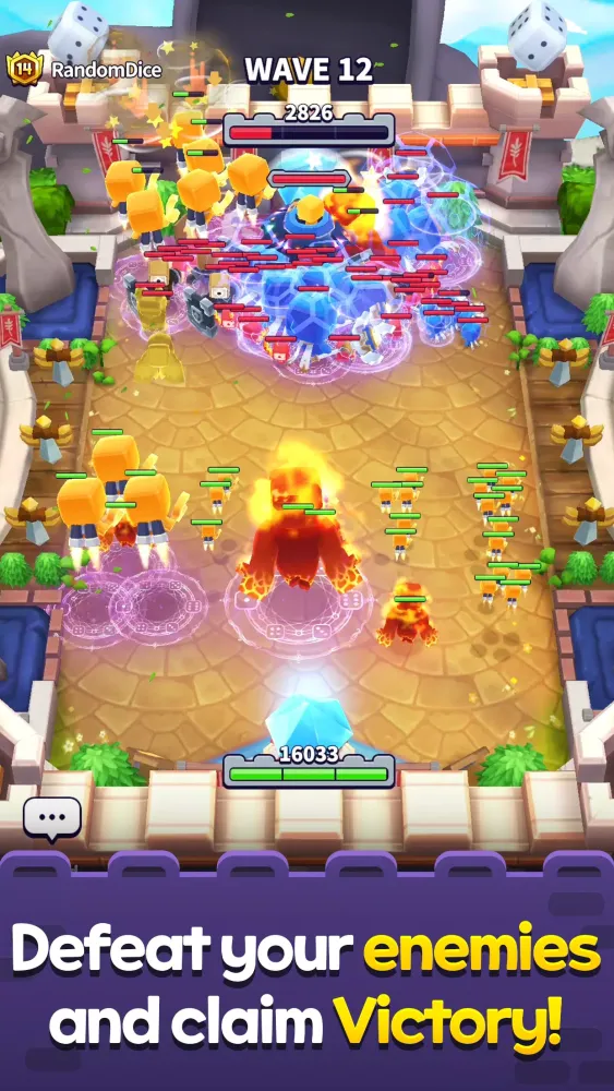 Capturas de tela do Random Dice: Wars