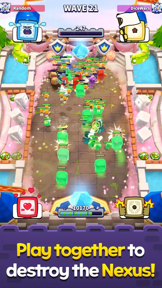 Capturas de tela do Random Dice: Wars