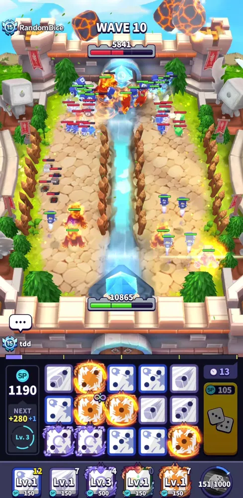 Capturas de tela do Random Dice: Wars