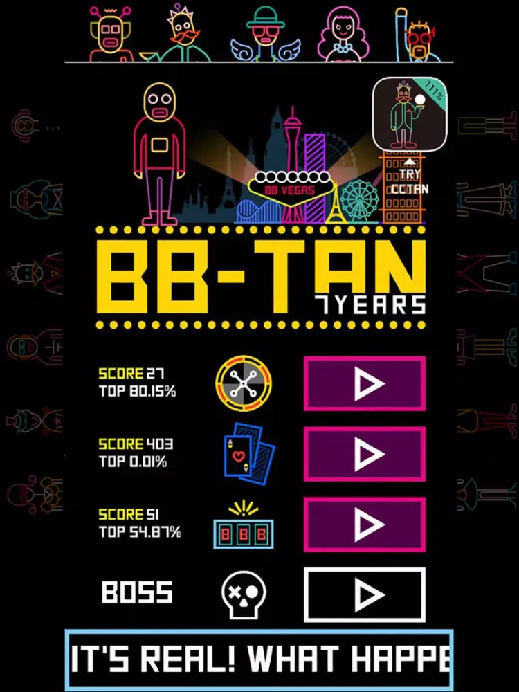 BBTAN : 7YEARS iPad  Screenshots