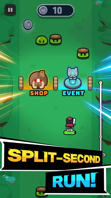 Capturas de tela do Too Many Slimes !