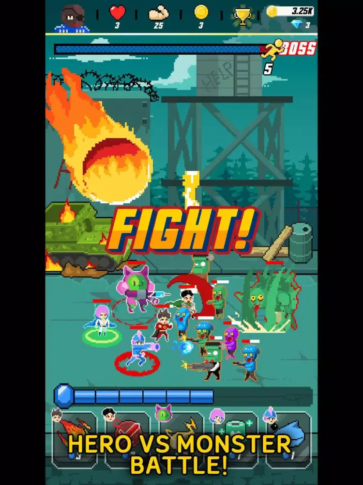 Retro Rangers iPad  سکرین شاٹس