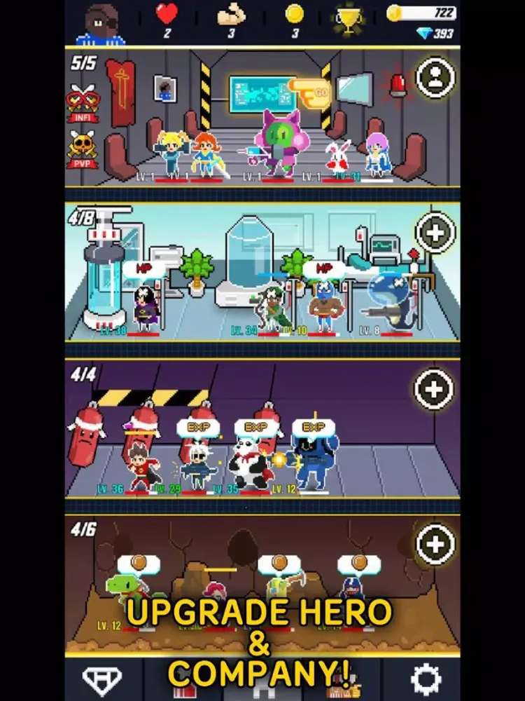 Retro Rangers iPad  سکرین شاٹس